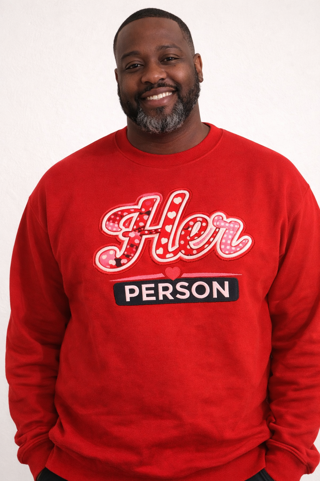 HER PERSON Embroidered Sweatshirt 💖