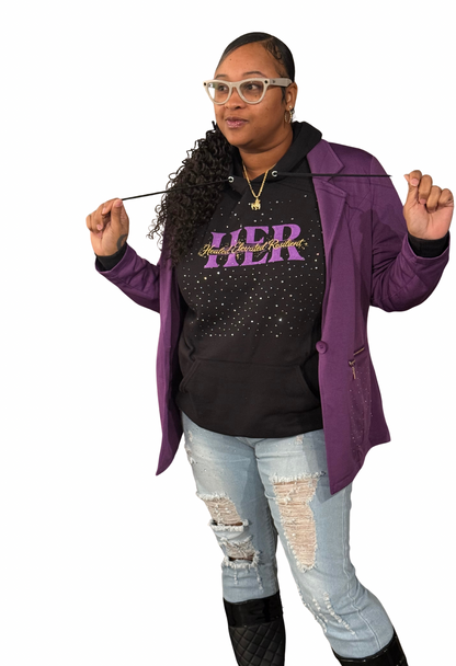 HER Hoodie – Healed. Elevated. Resilient.